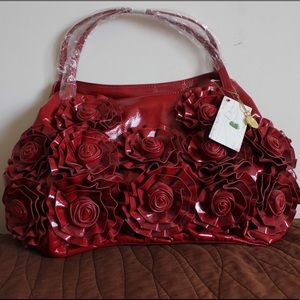 Big Buddha Red Roses Tote Bag